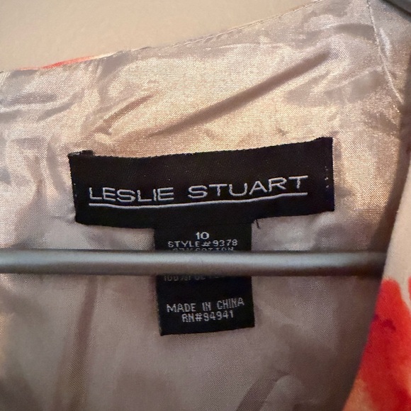 Floral Sleeveless Midi Dress in Red and Yellow - Picture 3 of 3